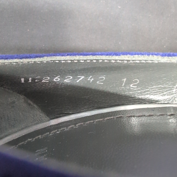 Stuart Weitzman Queen Suede Pointed Toe Stiletto Women Heel Pumps Size 12M Ink - Picture 11 of 13